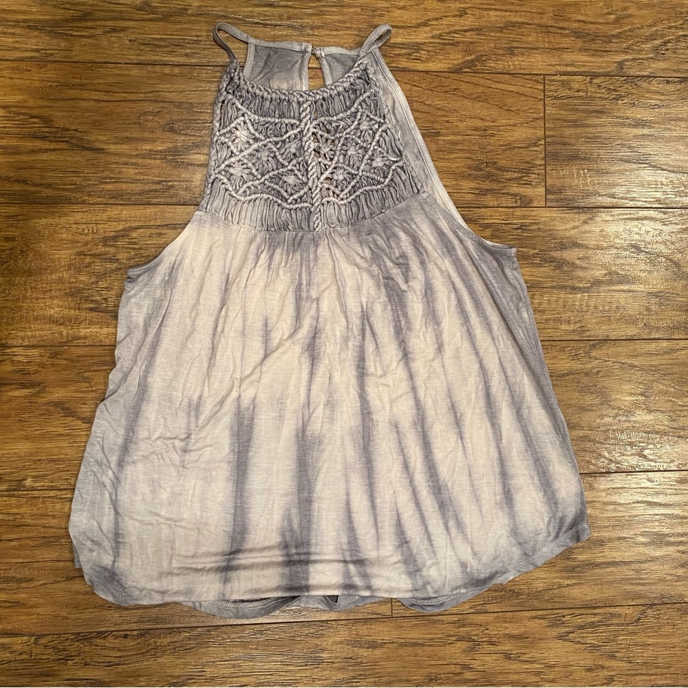 boho tie dye halter top